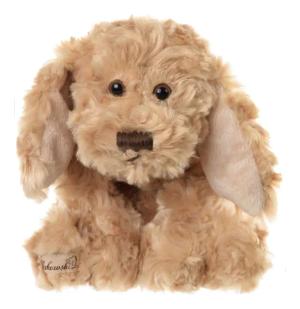 Hunden Buddy (brun) från Bukowski Design, 27cm